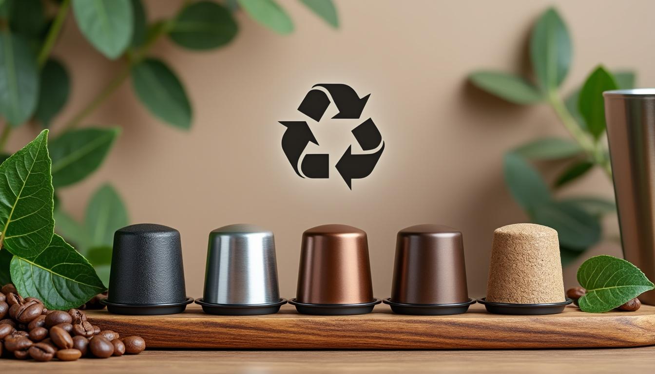 découvrez notre guide complet des capsules café recyclables et explorez des alternatives écologiques pour savourer votre café tout en protégeant la planète.