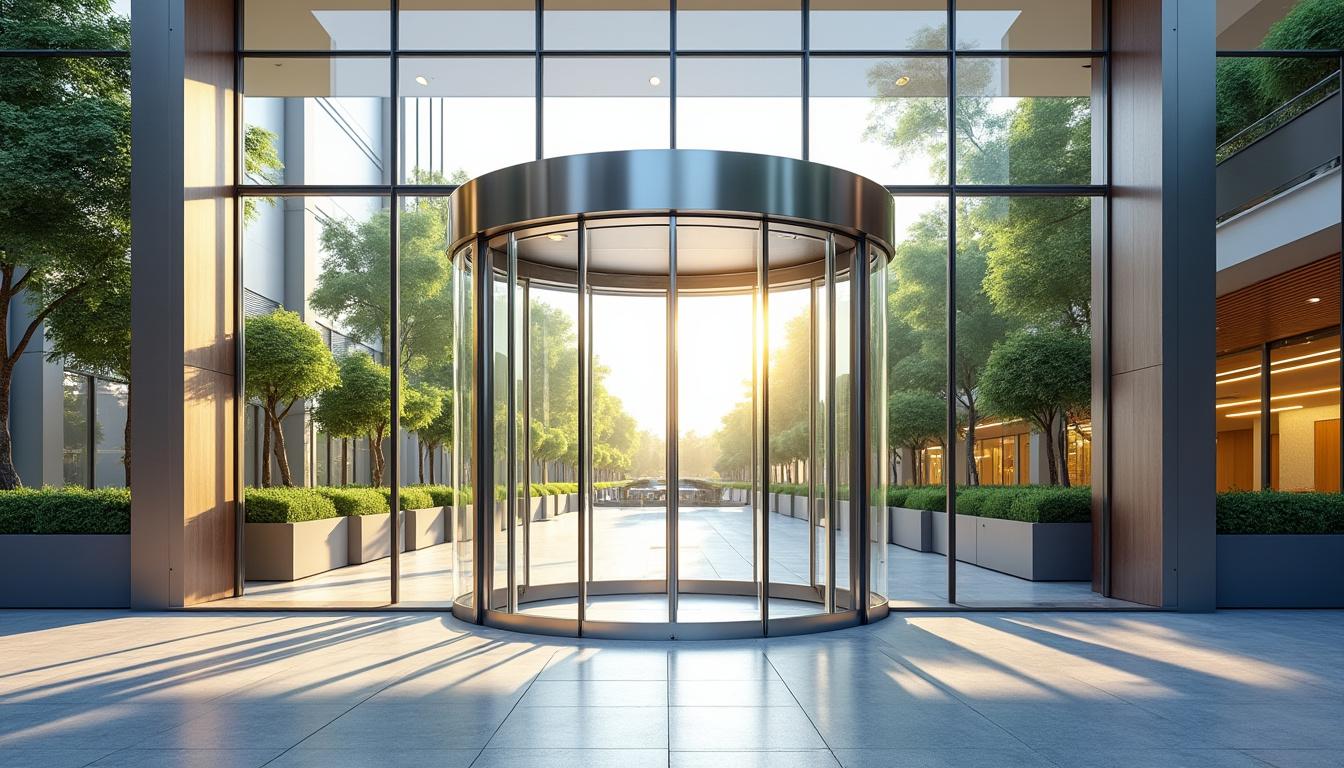 découvrez comment installer une porte tournante efficace pour améliorer la performance énergétique de votre bâtiment et réduire vos coûts de chauffage et climatisation.